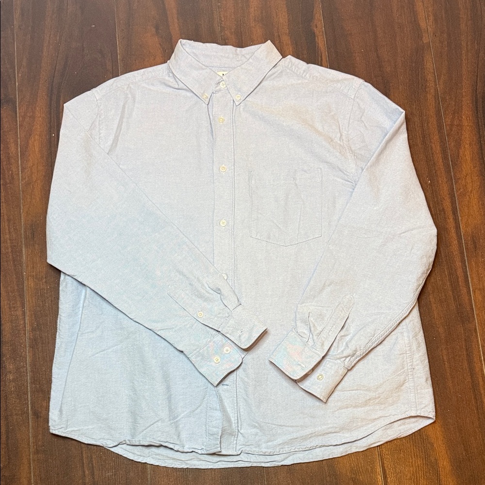 Classic Men's Blue Jean Shirt
